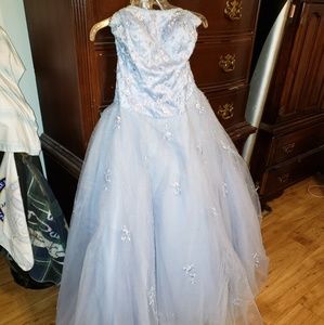 Beautifully beaded prom/ pageant dress